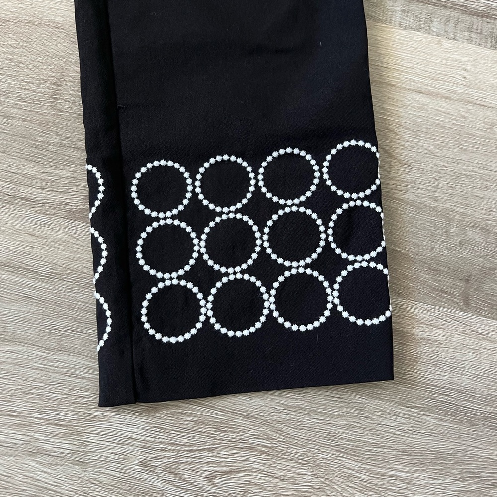 Attyre New York black pull on crop pants 6 - Picture 6 of 6